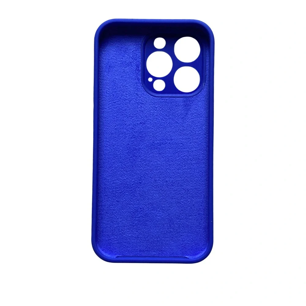 Blue Smiley Face iPhone Pro 6.1